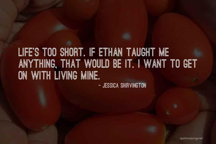 Between The Lives Jessica Shirvington Quotes By Jessica Shirvington