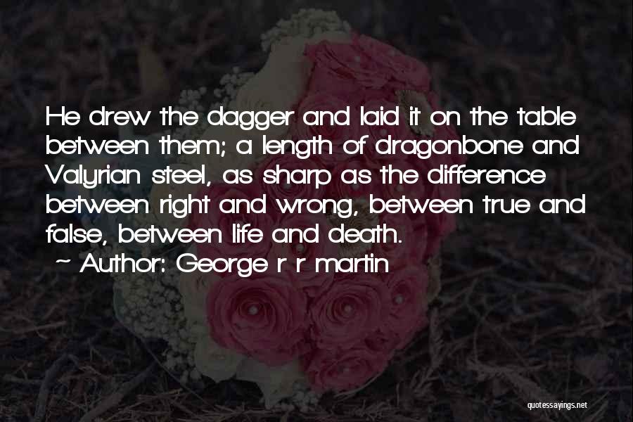 Between Truth And Lies Quotes By George R R Martin