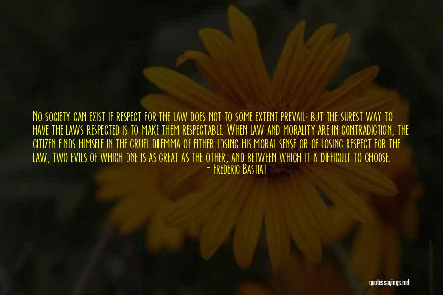 Between Two Evils Quotes By Frederic Bastiat