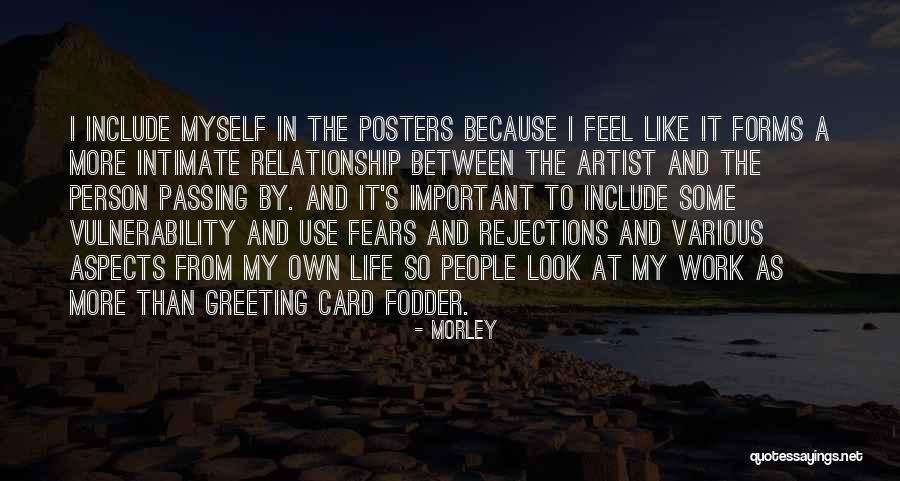 Between You And Me Card Quotes By Morley