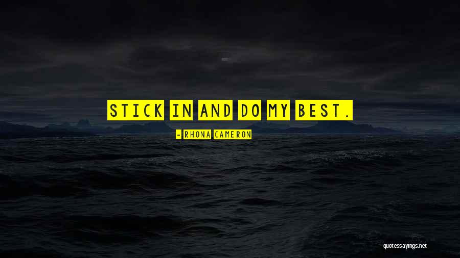 Beukeboom Quotes By Rhona Cameron Beukeboom Quotes By Rhona Cameron