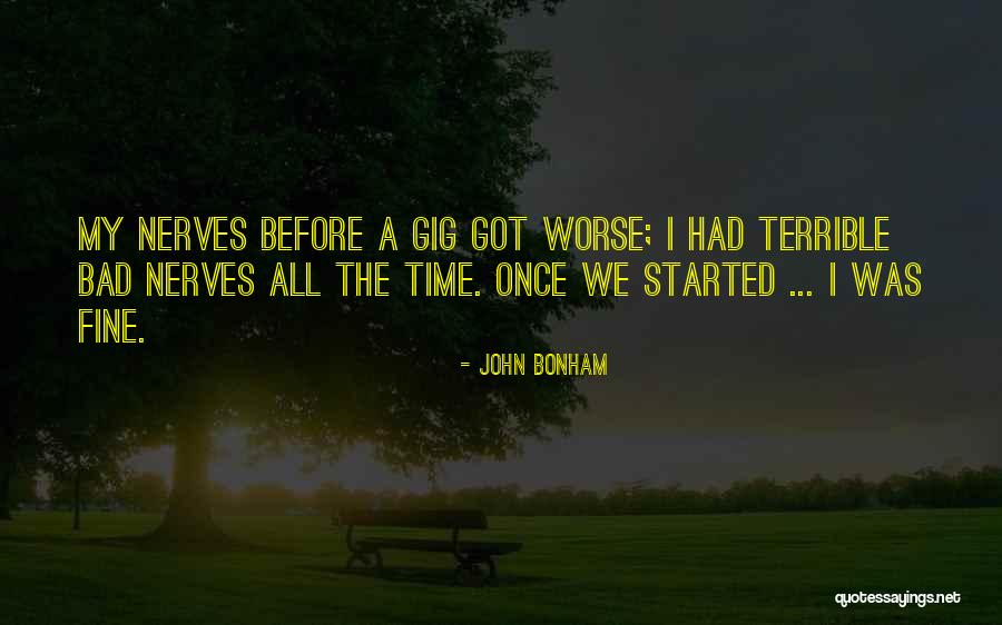 Bev Kearney Quotes By John Bonham Bev Kearney Quotes By John Bonham