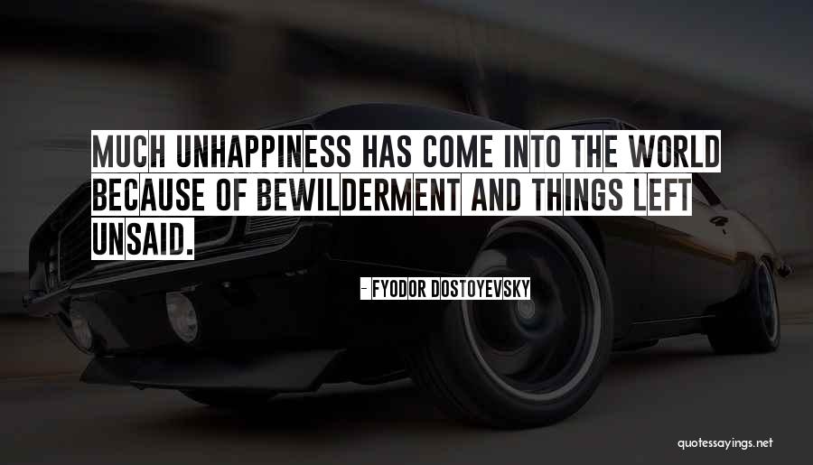 Bewilderment Quotes By Fyodor Dostoyevsky Bewilderment Quotes By Fyodor Dostoyevsky