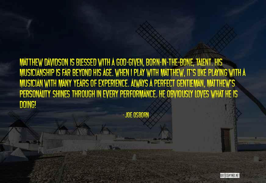 Beyond Blessed Quotes By Joe Osborn Beyond Blessed Quotes By Joe Osborn