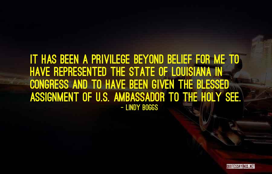 Beyond Blessed Quotes By Lindy Boggs Beyond Blessed Quotes By Lindy Boggs