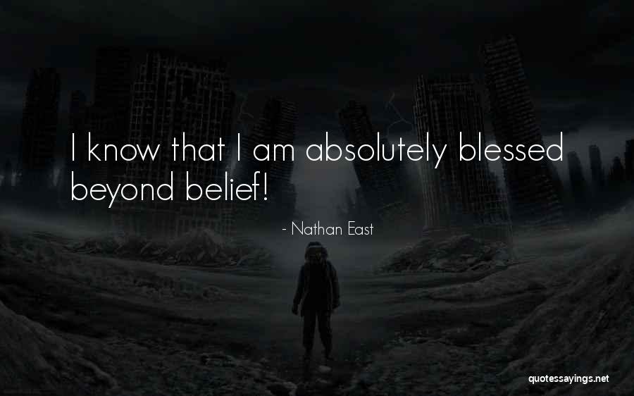 Beyond Blessed Quotes By Nathan East Beyond Blessed Quotes By Nathan East