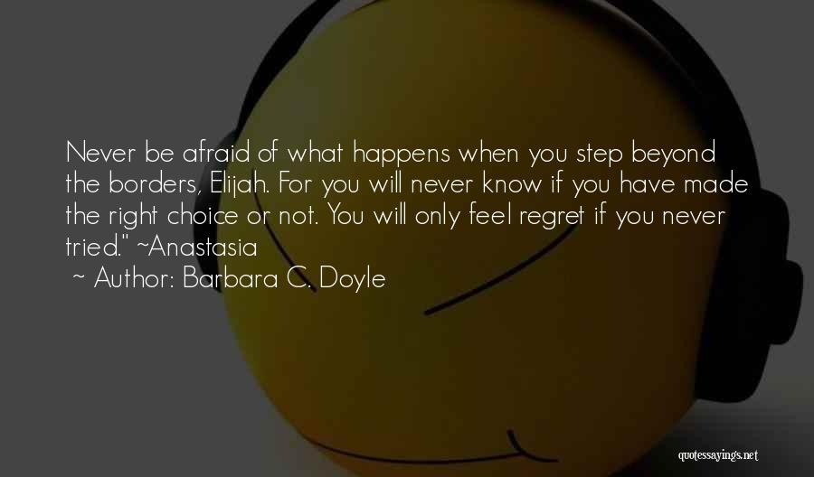 Beyond Borders Quotes By Barbara C. Doyle