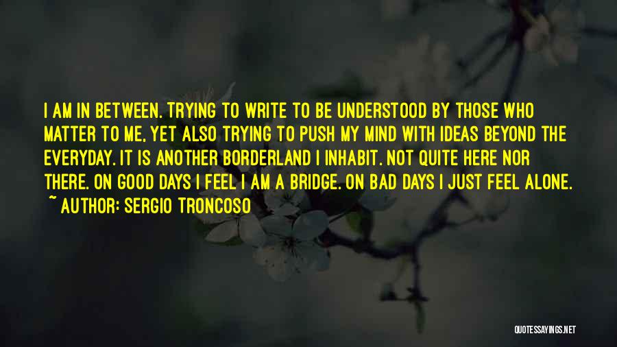 Beyond Borders Quotes By Sergio Troncoso