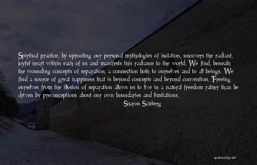 Beyond Convention Quotes By Sharon Salzberg Beyond Convention Quotes By Sharon Salzberg