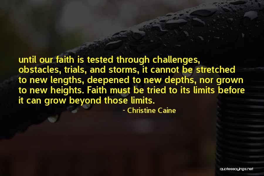 Beyond Limits Quotes By Christine Caine