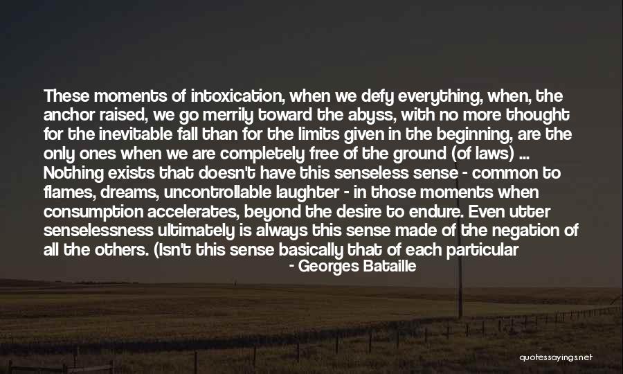 Beyond Limits Quotes By Georges Bataille