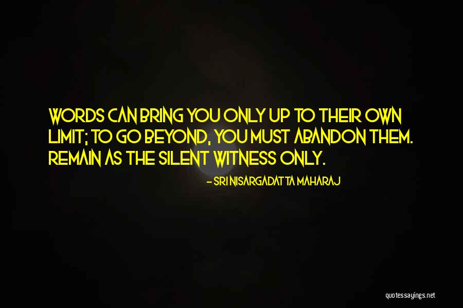 Beyond Limits Quotes By Sri Nisargadatta Maharaj Beyond Limits Quotes By Sri Nisargadatta Maharaj