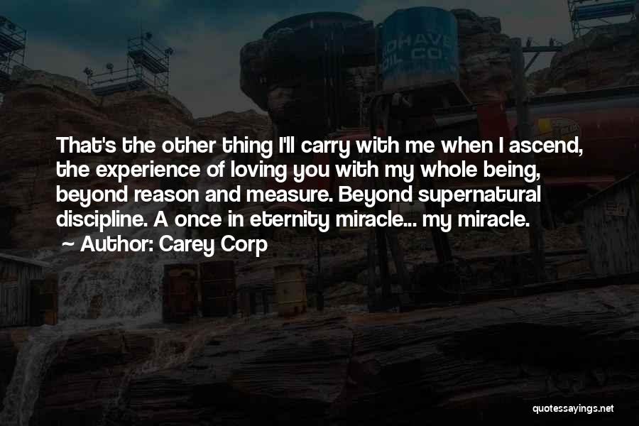Beyond Measure Quotes By Carey Corp