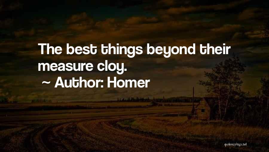 Beyond Quotes By Homer