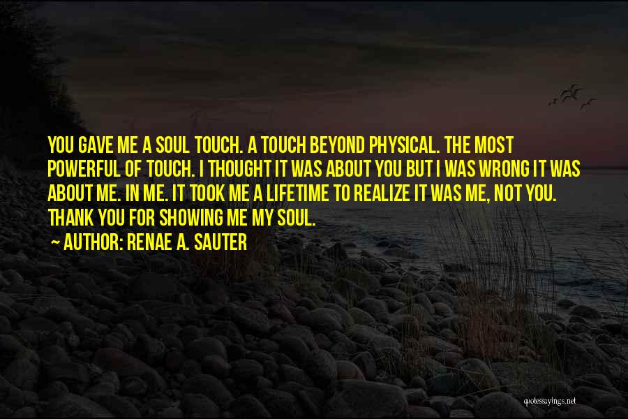 Beyond Quote Quotes By Renae A. Sauter
