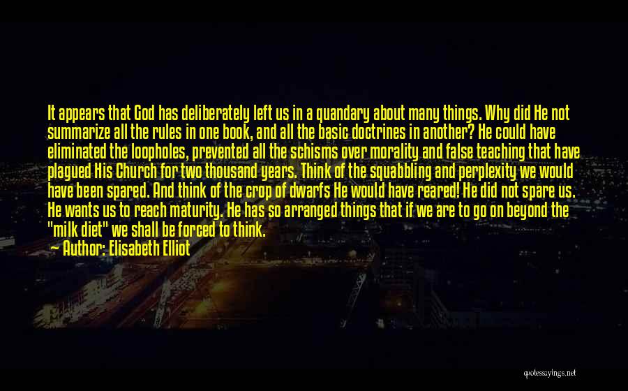 Beyond Reach Quotes By Elisabeth Elliot