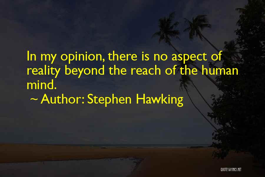 Beyond Reach Quotes By Stephen Hawking