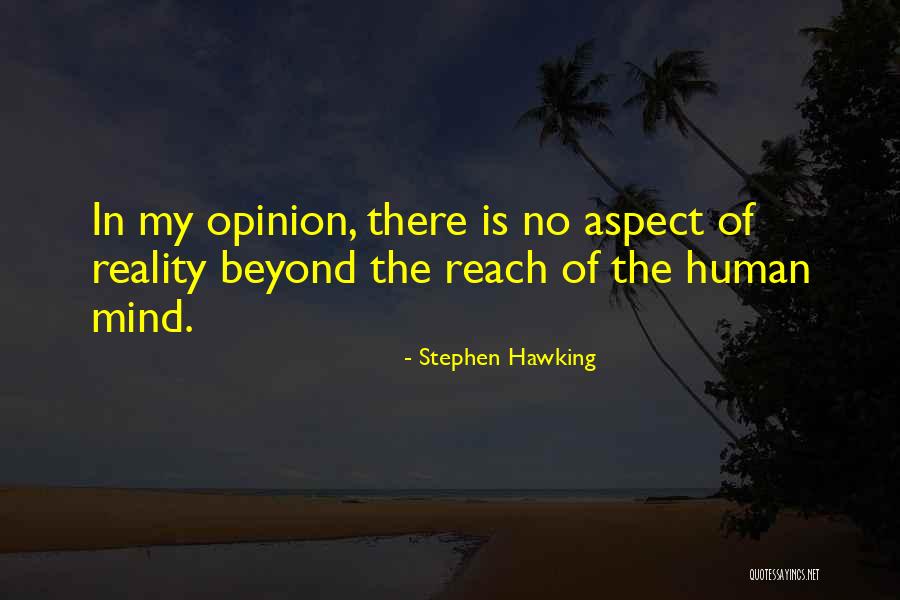 Beyond Reach Quotes By Stephen Hawking