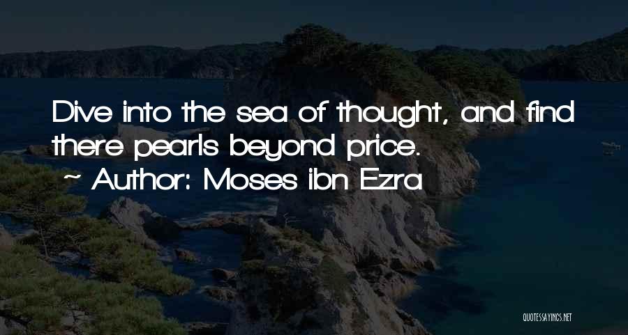 Beyond The Sea Quotes By Moses Ibn Ezra