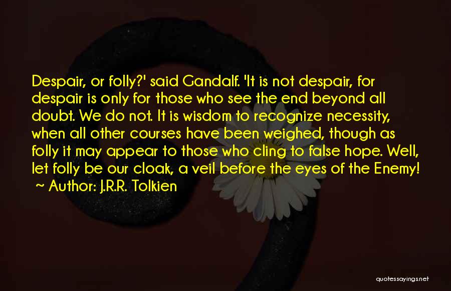 Beyond The Veil Quotes By J.R.R. Tolkien