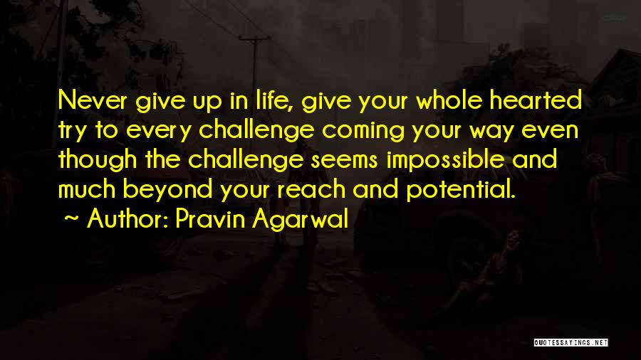 Beyond Your Reach Quotes By Pravin Agarwal