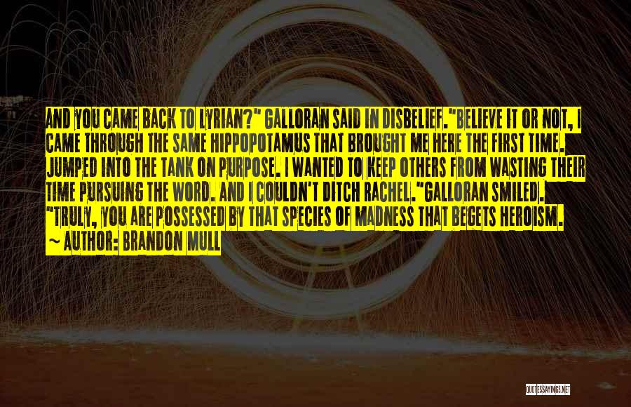 Beyonders Brandon Mull Quotes By Brandon Mull