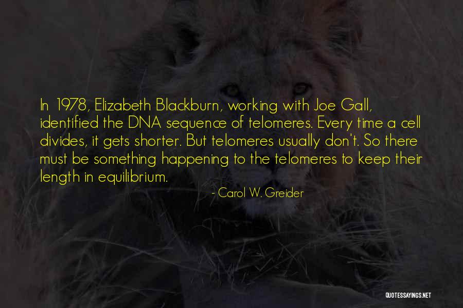 Bezaleel Consulting Quotes By Carol W. Greider Bezaleel Consulting Quotes By Carol W. Greider