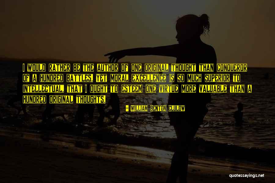 Bezares Pto Quotes By William Benton Clulow Bezares Pto Quotes By William Benton Clulow