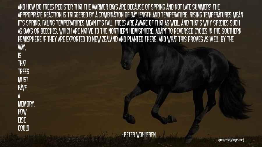 Beznapisu Quotes By Peter Wohlleben