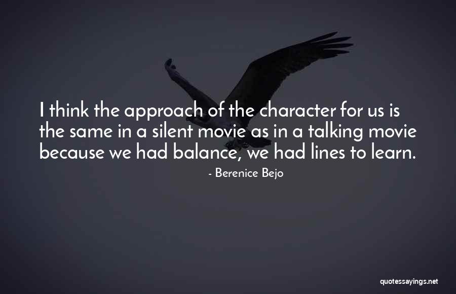Bh90210 Quotes By Berenice Bejo