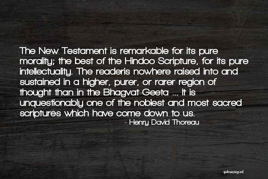 Bhagvat Geeta Quotes By Henry David Thoreau Bhagvat Geeta Quotes By Henry David Thoreau