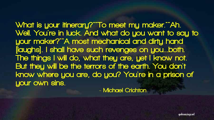 Bham Race Course Quotes By Michael Crichton Bham Race Course Quotes By Michael Crichton