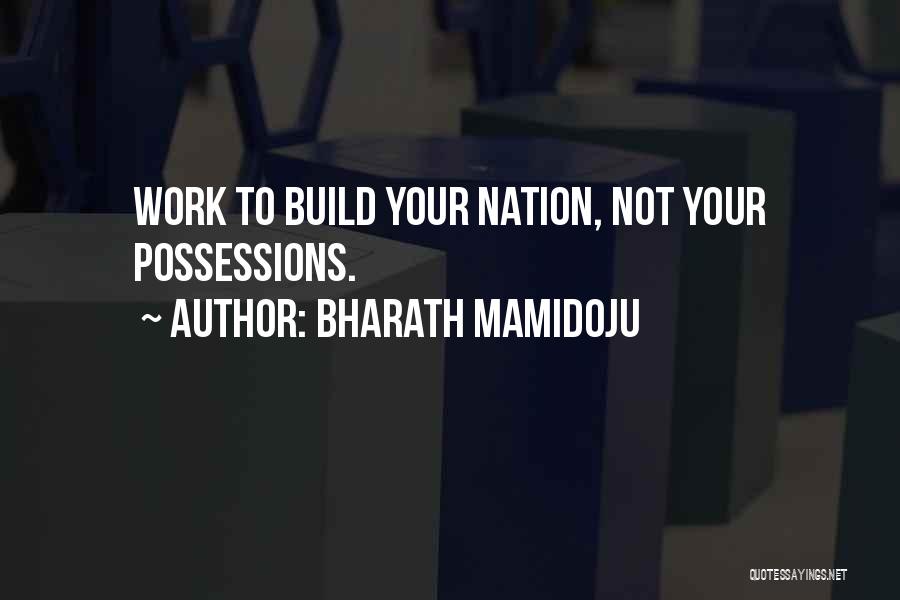 Bharath Mamidoju Quotes 1644721