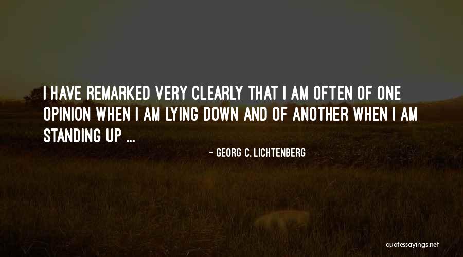 Bhavantu Mantra Quotes By Georg C. Lichtenberg Bhavantu Mantra Quotes By Georg C. Lichtenberg