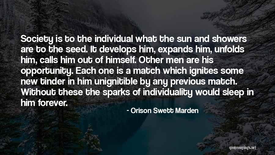 Bheed Kam Quotes By Orison Swett Marden