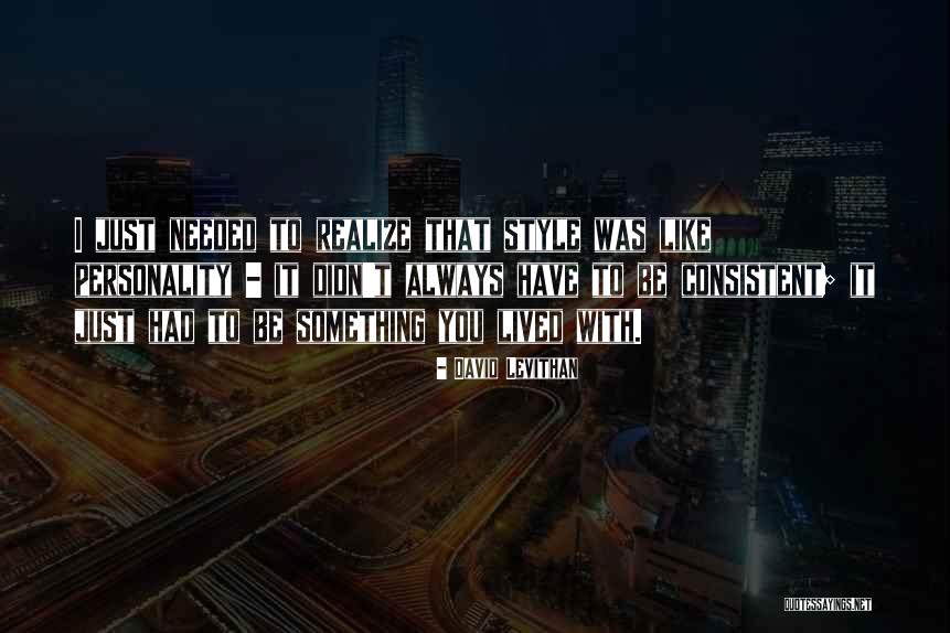 Bhvh Quotes By David Levithan