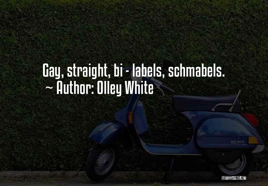 Bi Love Quotes By Olley White