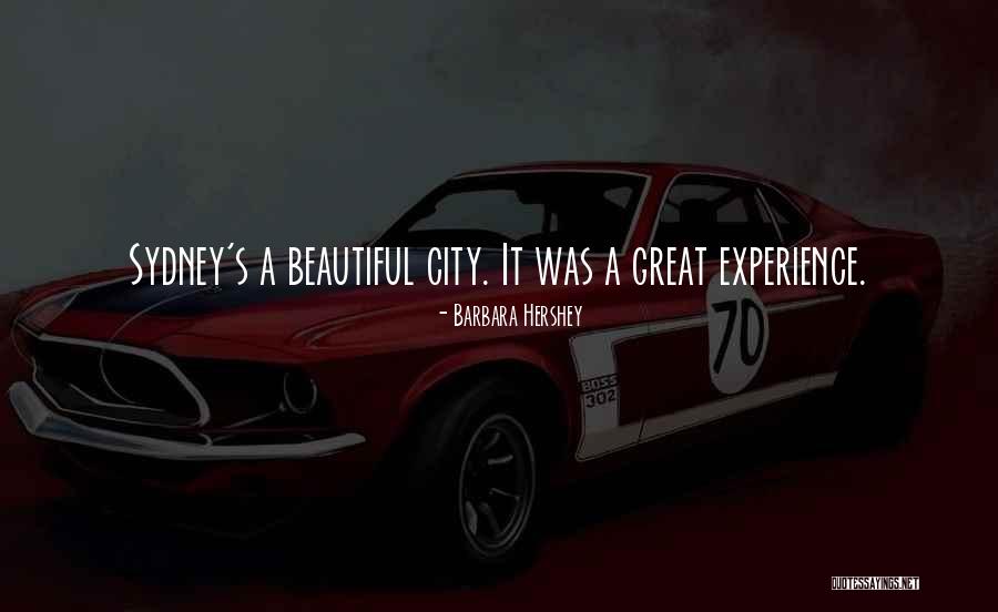Biagini Inc Marshfield Quotes By Barbara Hershey