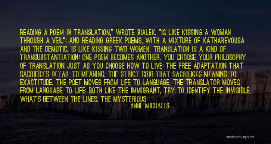 Bialek And Bialek Quotes By Anne Michaels Bialek And Bialek Quotes By Anne Michaels