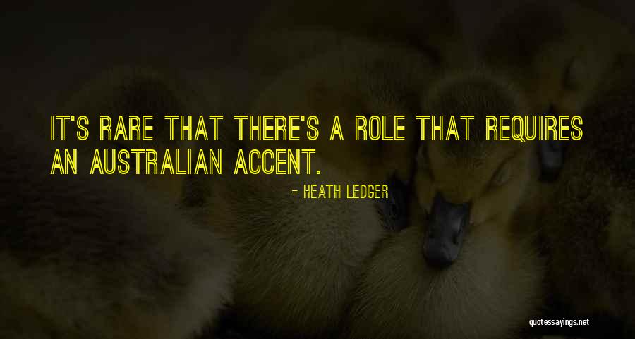 Biancardis Arthur Quotes By Heath Ledger