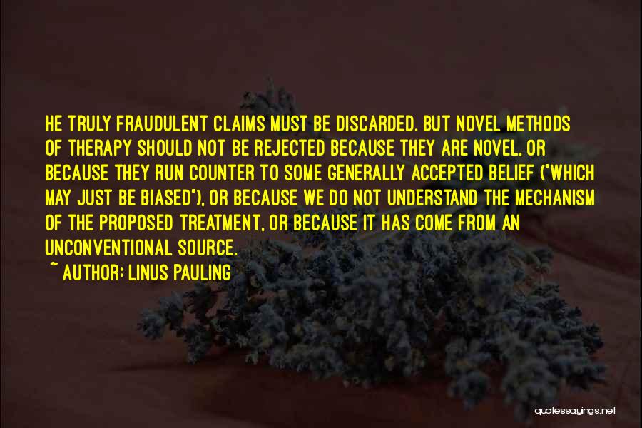 Biased Quotes By Linus Pauling