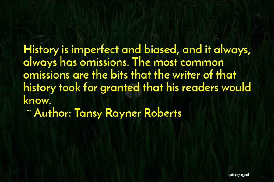 Biased Quotes By Tansy Rayner Roberts