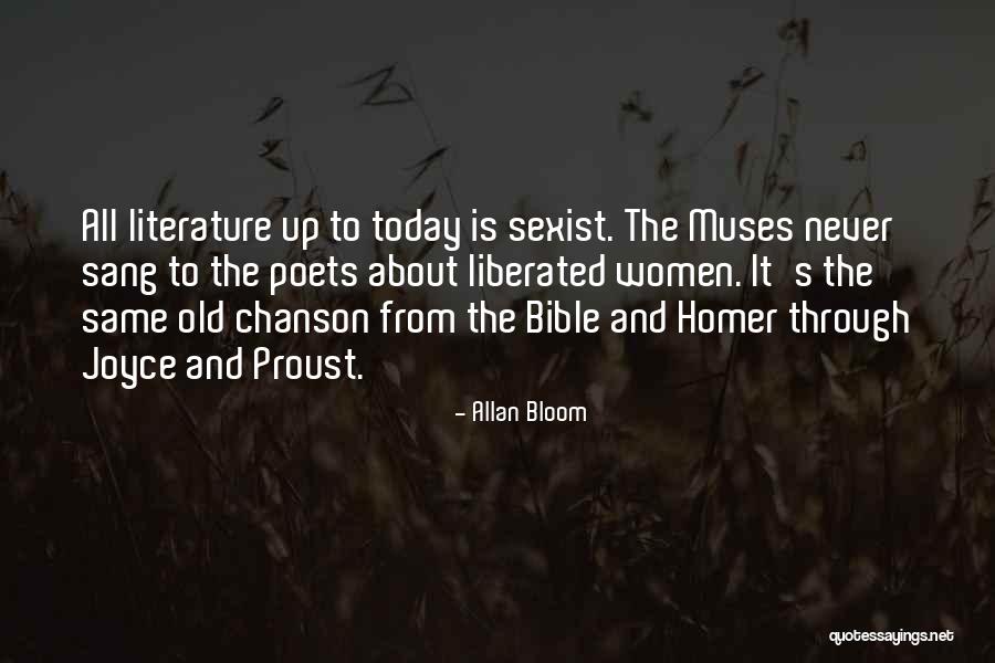 Bible All Men Quotes By Allan Bloom Bible All Men Quotes By Allan Bloom