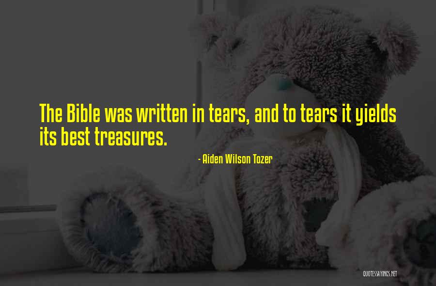 Bible Alliance Quotes By Aiden Wilson Tozer