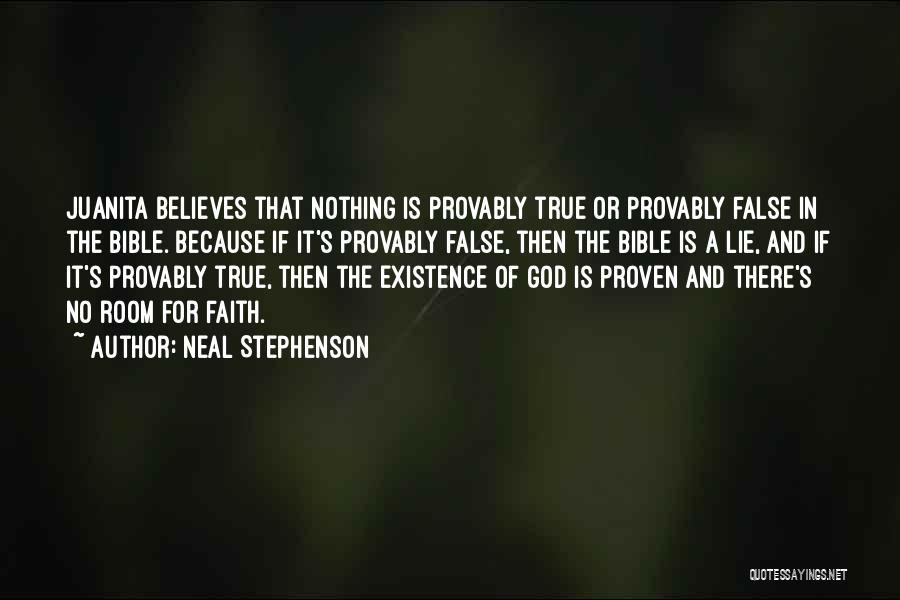 Bible And Faith Quotes By Neal Stephenson