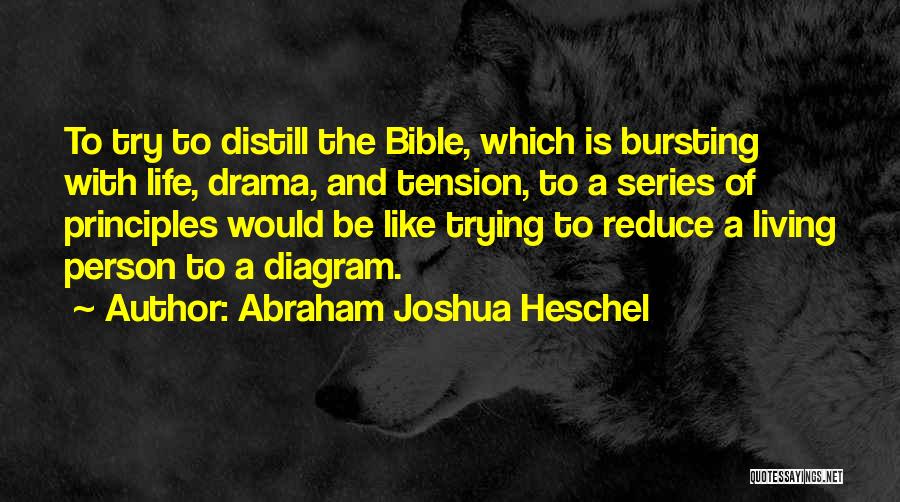 Bible And Life Quotes By Abraham Joshua Heschel