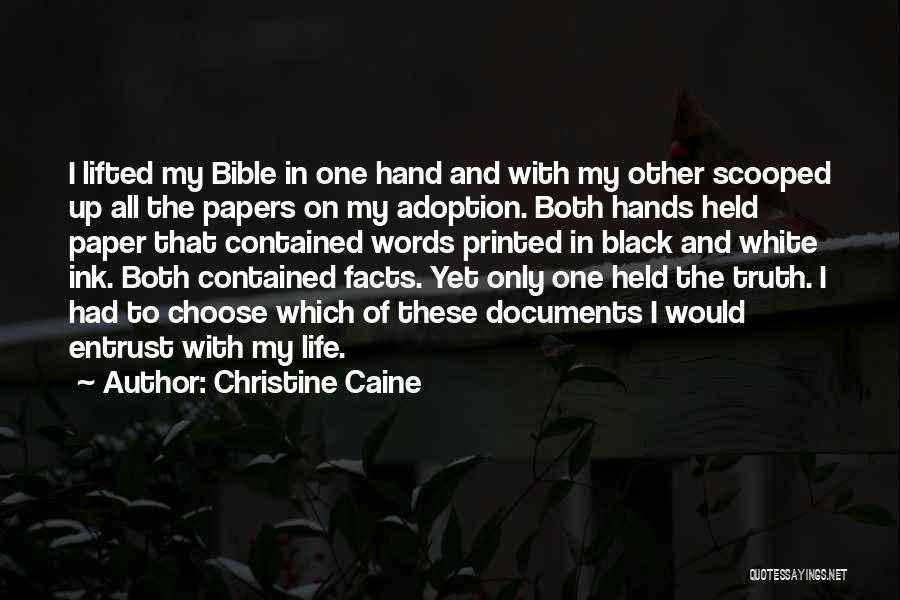 Bible And Life Quotes By Christine Caine