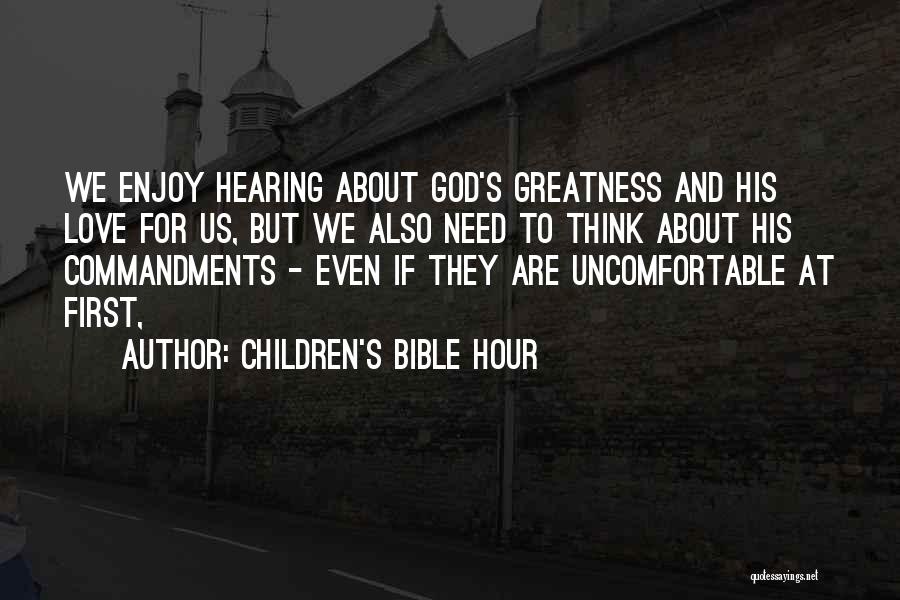 Bible And Love Quotes By Children's Bible Hour