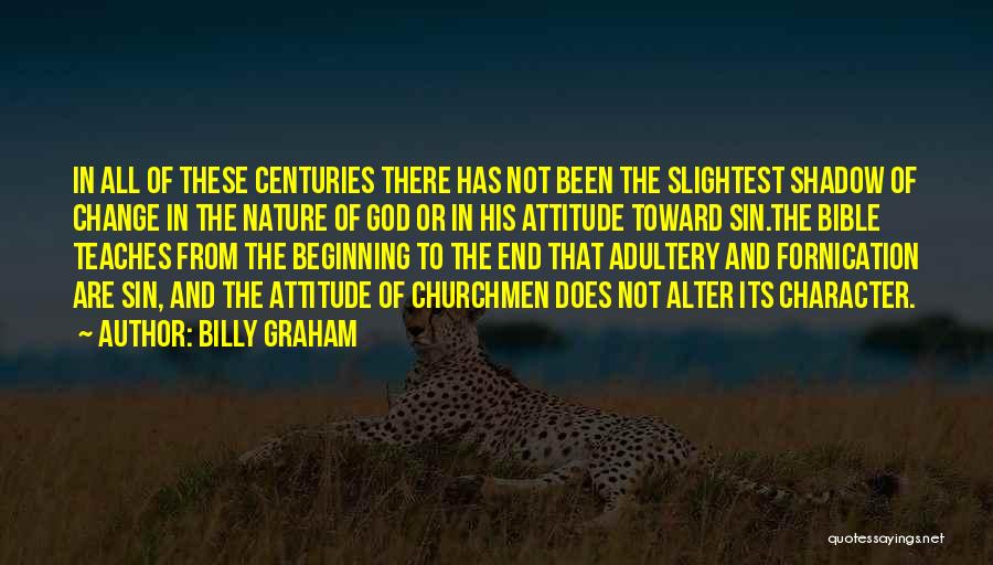 Bible And Nature Quotes By Billy Graham