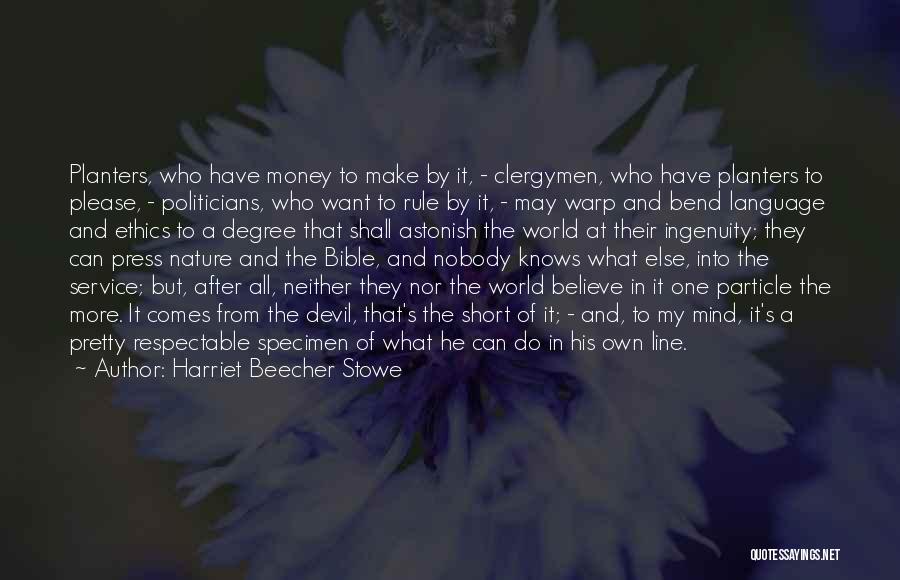 Bible And Nature Quotes By Harriet Beecher Stowe